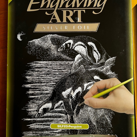 Royal & Langnickel Engraving Art Set - 8x10, Set of Two, New in Package - Picture 2 of 8